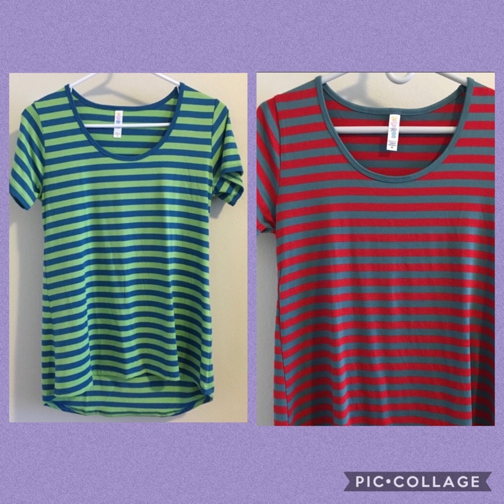 NWOT Bundle of 2 LuLaRoe Classic Tee